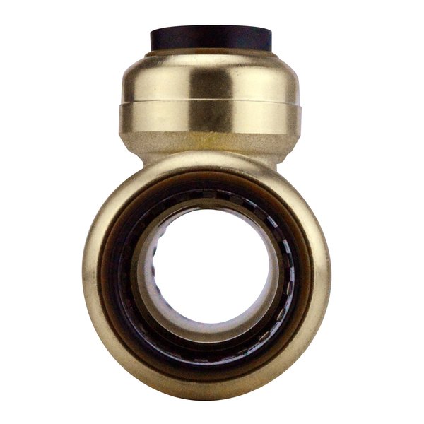 Tectite By Apollo 3/4 in. x 3/4 in. Brass Push-To-Connect Inlets with 2-Port Open Manifold 1/2 in. Outlets FSBM2PTO